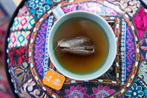Organic India Tulsi Original Herbal Tea - Loose Leaf Holy Basil and African Basil Calming and Stress Relief Tea, Immune Support, USDA Certified