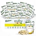 bfruitful Freeze-Dried Banana Snacks, Freeze Dried Fruit Bites, Vegan, No Sugar Added, Non GMO, Kosher, Crunchy Fruit Snacks for Kids & Adults, 0.56