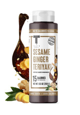 Taste Flavor Co. Wing Sauce and Marinade, Great Tasting, Keto Friendly, Low-Calorie Sauce (Sesame Ginger Teriyaki)