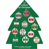 Christmas Coffee Gift 12 Single Serve Keurig Compatible K CUPS Coffee Pods Advent Calendar For Adults Assortment- Holiday Coffee Gift Box Set - Best