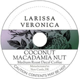 Coconut Macadamia Nut Medium Roast Decaf Coffee (Single Serve K-Cup Pods) (Gourmet, Naturally Flavored, Whole Coffee Beans) (12 pods, ZIN: 575273) - 3