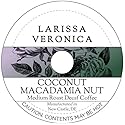 Coconut Macadamia Nut Medium Roast Decaf Coffee (Single Serve K-Cup Pods) (Gourmet, Naturally Flavored, Whole Coffee Beans) (12 pods, ZIN: 575273) - 3