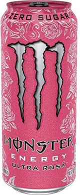 Monster Energy Drink Variety -Low Calorie Pack - 16 ounce (Pack of 12) + Stinger Energy Chews