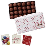Fannie May Milk Chocolate Vanilla Buttercreams Signature Wrap 1 lb. Box - Gift Basket with Gift Tag & Insulated Box