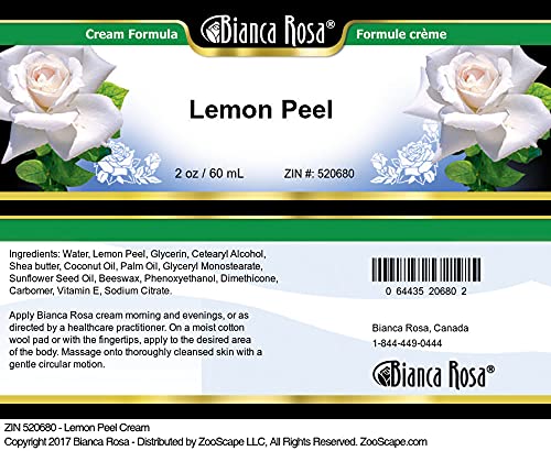 Bianca Rosa Lemon Peel Cream (2 oz, ZIN: 520680)