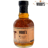 Wood’s Liquid Maple Gold - Vermont Maple Syrup with Real 24K Gold Flakes - Vegan, Plant-Based Sweetener - Small Batch, Artisanal, Luxury Syrup