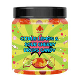 SMIBZE Natural Citrus Lemon & Sour Cherry Drops Candy 150 GM (Pack of 1) SMIBZE