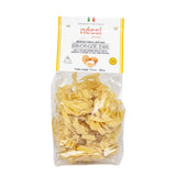 Néssi Pappardelle with Egg, Original, Italian Ribbon Pasta, 17.6 Ounce, Kosher, Durum Wheat Semolina and Eggs, Bag