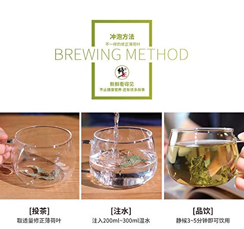 Natural Mentha haplocalyx Leaf Peppermint Bo He Ye Tea ??? ??? (16oz)