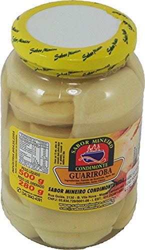 Sabor Mineiro - Guariroba - Net Weight 17.63oz 500g - Drained Weight Net 9.87oz 280g