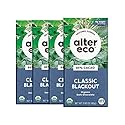 Alter Eco | Classic Blackout | 85% Pure Dark Cocoa, Fair Trade, Organic, Non-GMO, Gluten Free Dark Chocolate Bar, 4 Bars