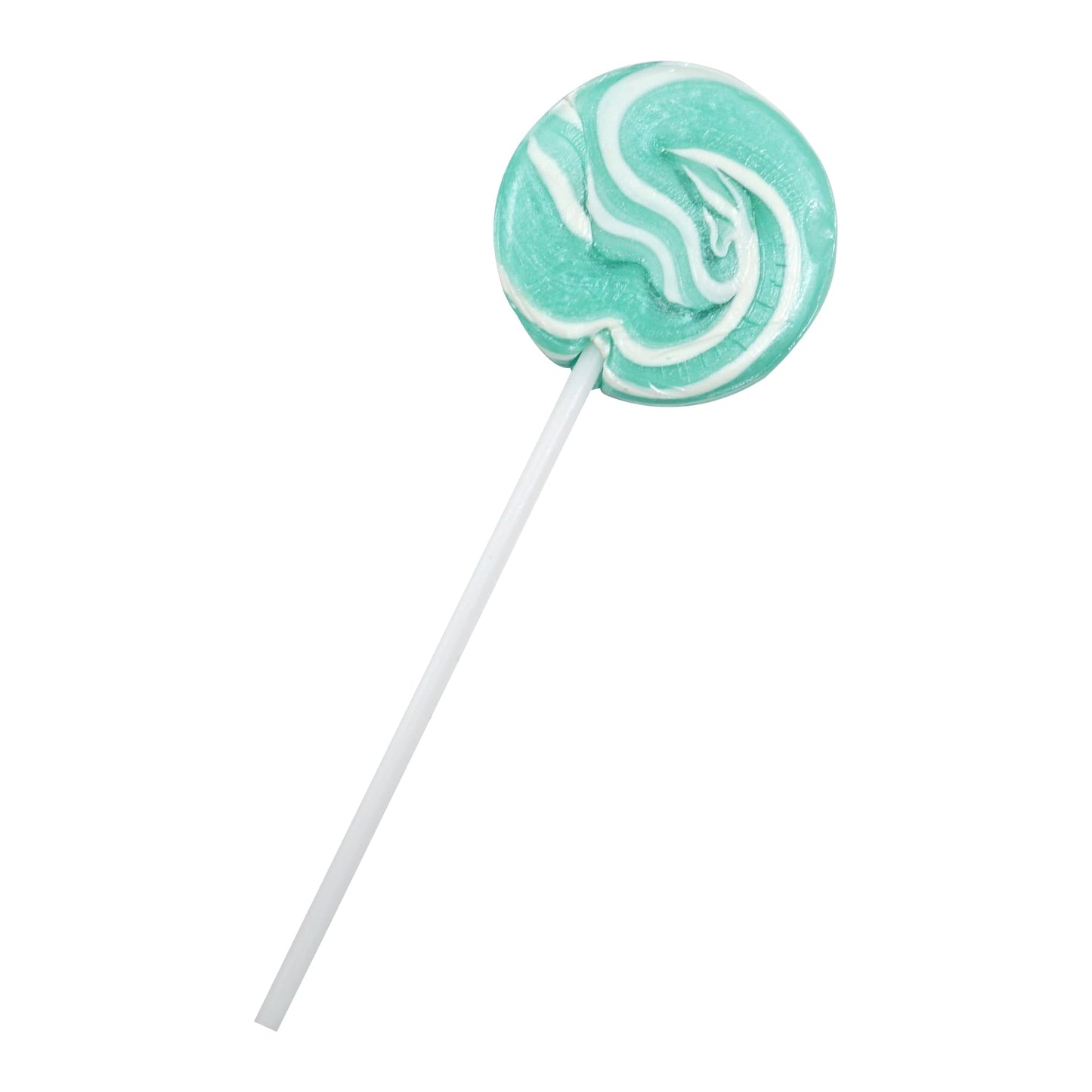 Aqua Light Blue Lollipops, 24 Pack, Blue Suckers, Blue Lollipops Individually Wrapped, Lollipop Suckers Bulk, The Hampton Popcorn & Candy Company