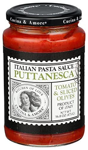 Cucina & Amore, Sauce Puttanesca, 16.8 Ounce