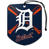 Team ProMark MLB Detroit Tigers Air Fresheners2 Pack Shield Design Air Fresheners, Team Colors, One Size