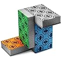 Skura Style Smart 4 Pack Odor Free Non-Scratch Scrub Pads for Sink, Counters, Surfaces, Pots, Pans, Dishwashing with Color-Fade Change Indicator