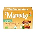 MAMUKO Organic Happy Tummy Tea for Babies - Tea for Bloating & Gas - Stomach Relief with Natural Ingredients & Flavor for 9-Months Plus