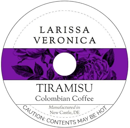 Tiramisu Colombian Coffee (Single Serve K-Cup Pods) (Gourmet, Naturally Flavored, Whole Coffee Beans) (12 pods, ZIN: 574843) - 3 Pack