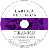 Tiramisu Colombian Coffee (Single Serve K-Cup Pods) (Gourmet, Naturally Flavored, Whole Coffee Beans) (12 pods, ZIN: 574843) - 3 Pack