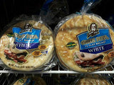 Greek Pita Flat Bread White, 12 ct (each bag) NON GMO Vegan Friendly 3 Bags