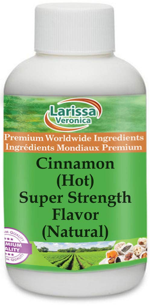 Cinnamon (Hot) Super Strength Flavor (Natural) (8 oz, ZIN: 527642) - 2 Pack