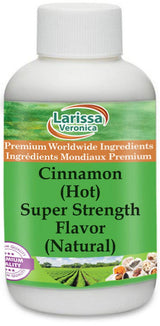 Cinnamon (Hot) Super Strength Flavor (Natural) (8 oz, ZIN: 527642) - 2 Pack