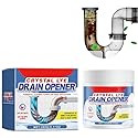 Crystal Lye Drain Opener,Powerful Pipe Dredging Agent, Sink & Drain Cleaner Powder, Toilet Cleaner Foam PowderAll-Purpose Drain Unblocker for Kitchen