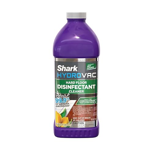 Shark HydroVac Household Disinfectant Cleaner, Kills 99.9% of Bacteria & Viruses, Compatible with Shark HydroVac 3-in-1 Multi-Surface Cleaners on