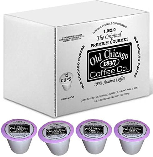 The Original Old Chicago Coffee French Roast, 12 Count