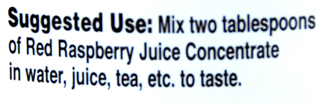 FruitFast 100% Pure Red Raspberry Juice Concentrate - 32 oz Quart Bottle | No Added Sugar, Unsweetened Raspberry Extract for Drinks, Smoothies