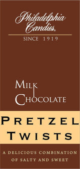 Philadelphia Candies Milk Chocolate Covered Pretzels, 8 Ounce Gift Bag