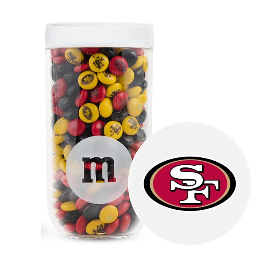 M&M'S NFL San Francisco 49ers Milk Chocolate Gift Jar, 12.7 oz
