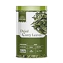 Hebhac Herbs Dried Curry Leaves 0.88 oz (25 g), Aromatic & Fresh - Perfect for Tea, Cooking, Curries & Spices - 100% Natural, Gluten Free, Vegan