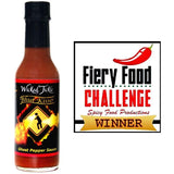 Wicked Tickle Hot Sauce Gift Set, 4 Pack - Ghost & Scorpion Sauces, 5 oz Bottles