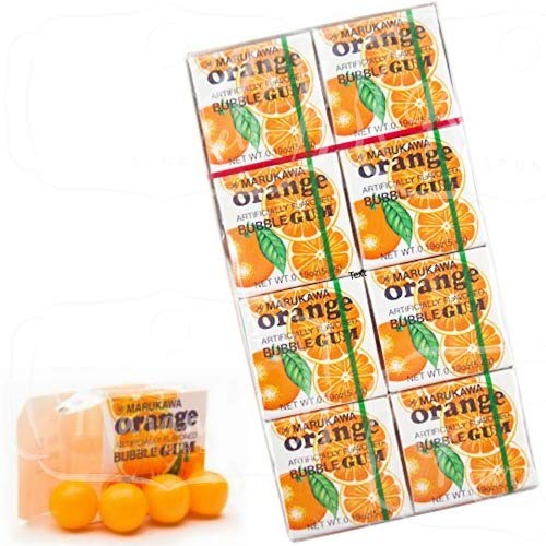 Marukawa Bubble Gum Orange 1.52oz (9 Pack)