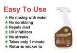 Screen Magic Wicker Magic Cleaner - Streak Free, Non-Toxic Wicker Cleaner - 1 Gallon