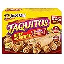 Jose Ole Flour Taquitos Beef & Cheese Frozen Box, 22.5 Ounce