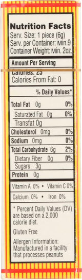 Reed's Ginger Candy Chews Candy Rolls - 2 oz