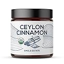 One Farm by WAAYB Organic Ceylon Cinnamon, Single Estate, Freshly Ground Premium Sri Lanka Cinnamon, Non-GMO, Fair-Trade & Gluten Free in Resealable