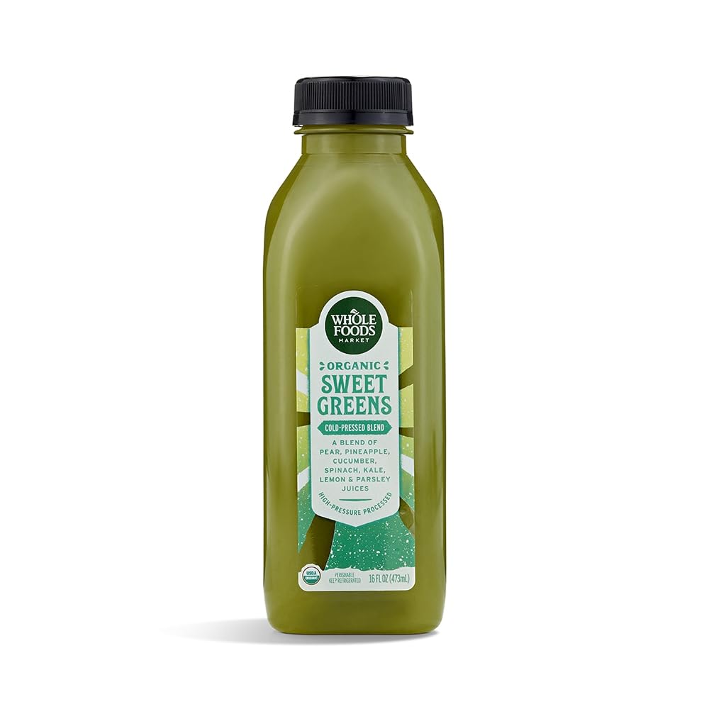 Whole Foods Market Organic Sweet Greens Juice, 16 Fl Oz