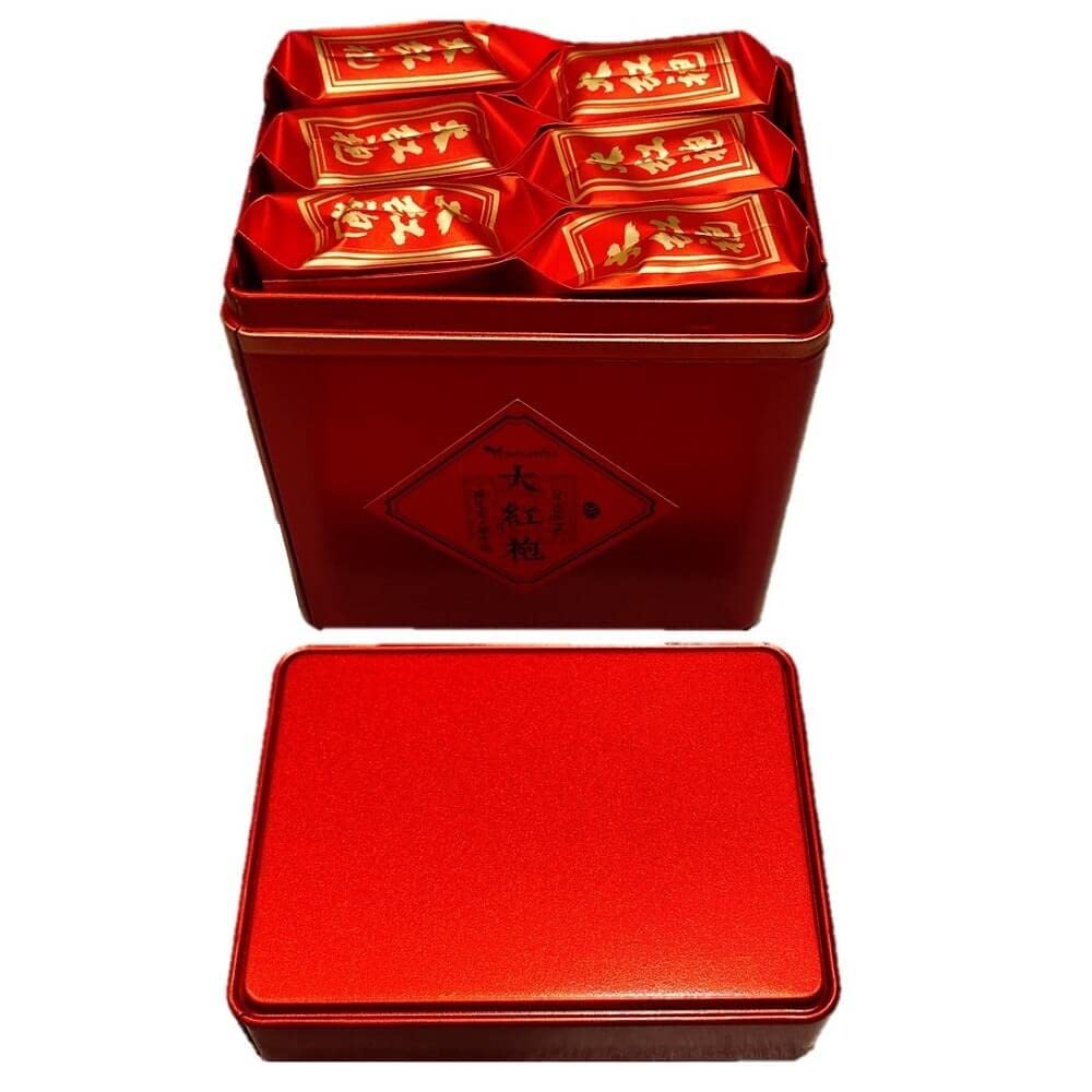 YongWell Premium Wuyi Da Hong Pao, Oolong Black Tea (12 Bags)