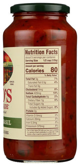 Rao's Homemade Tomato Basil Marinara Sauce 24 oz