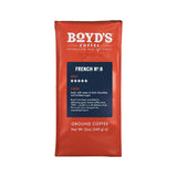 Boyd's French No. 6 Coffee - Ground Dark Roast - 12 Ounce (Pack of 6)