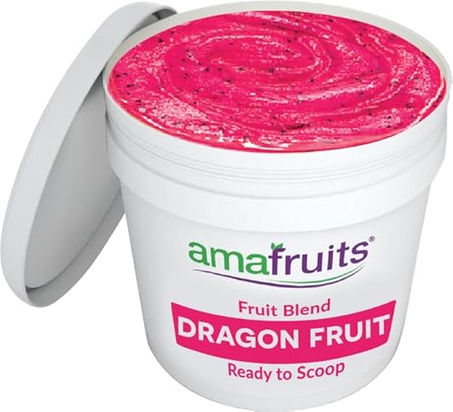 Amafruits Dragon Fruit Frozen Sorbet / 3 Gallon