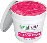 Amafruits Dragon Fruit Frozen Sorbet / 3 Gallon