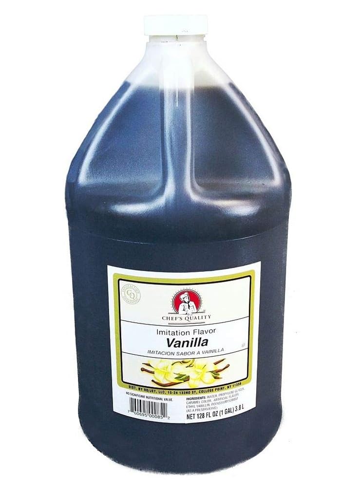 Chef's Quality Imitation Vanilla 1 Gal