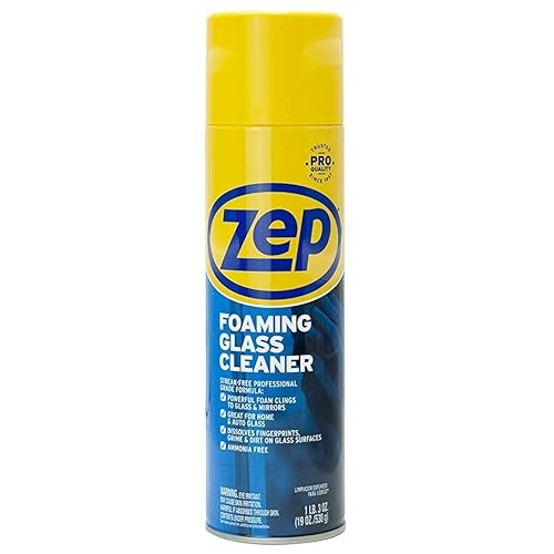 Zep ZUFGC24 Foaming Glass Cleaner 19 Ounces