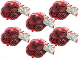 R.M. Palmer Milk Chocolate Mesh Coal, Crisp and Crunchy Candy, Individually Wrapped Christmas Candy Pieces, Making Candy Fun Since 1948 (Pack of 6)