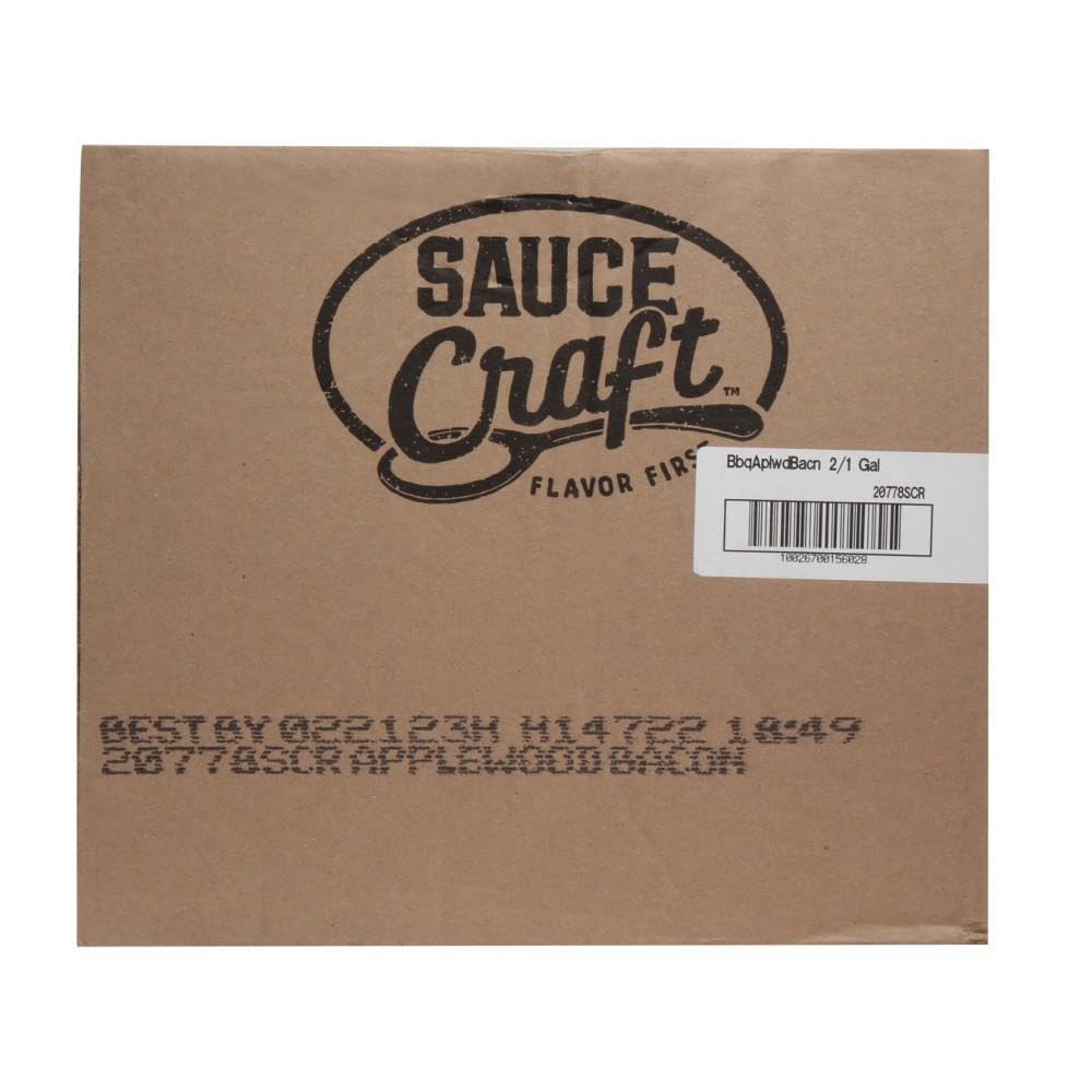 Smokehouse Applewood Smoked Bacon Barbecue Sauce, 1 Gallon -- 2 per case.