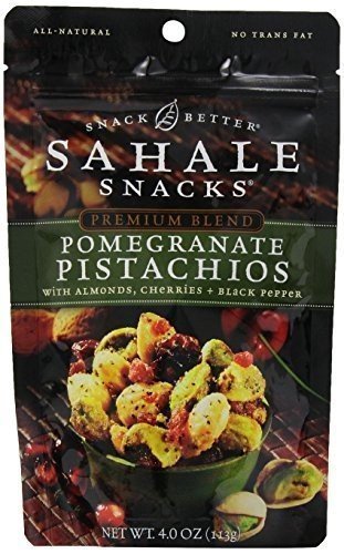 SAHALE SNACKS NUT MIX PSTCHO ALMNDS CHR, 4 OZ, PK- 6