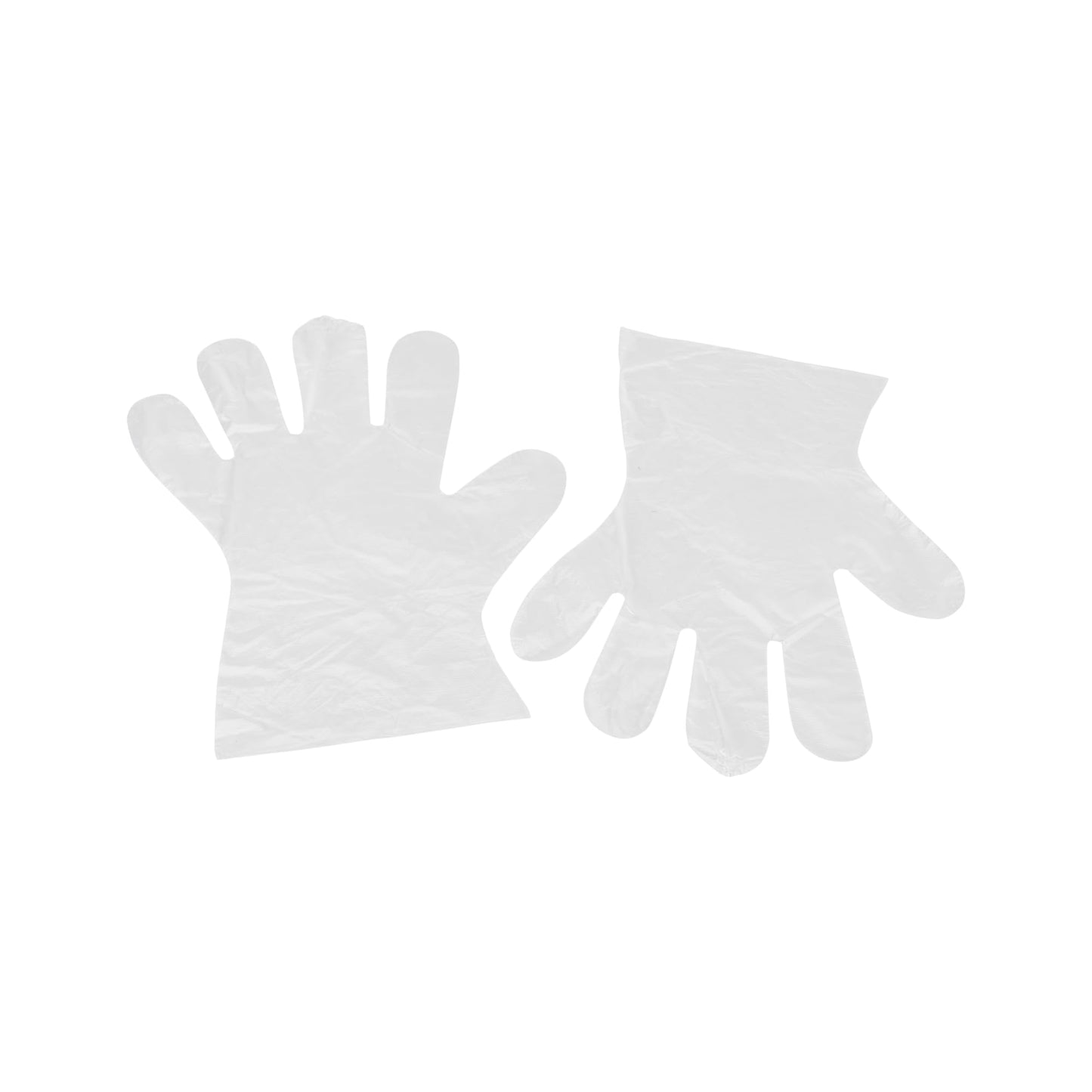 Clean Ones Disposable Food-Safe Poly Gloves, One Size, 2000 Count
